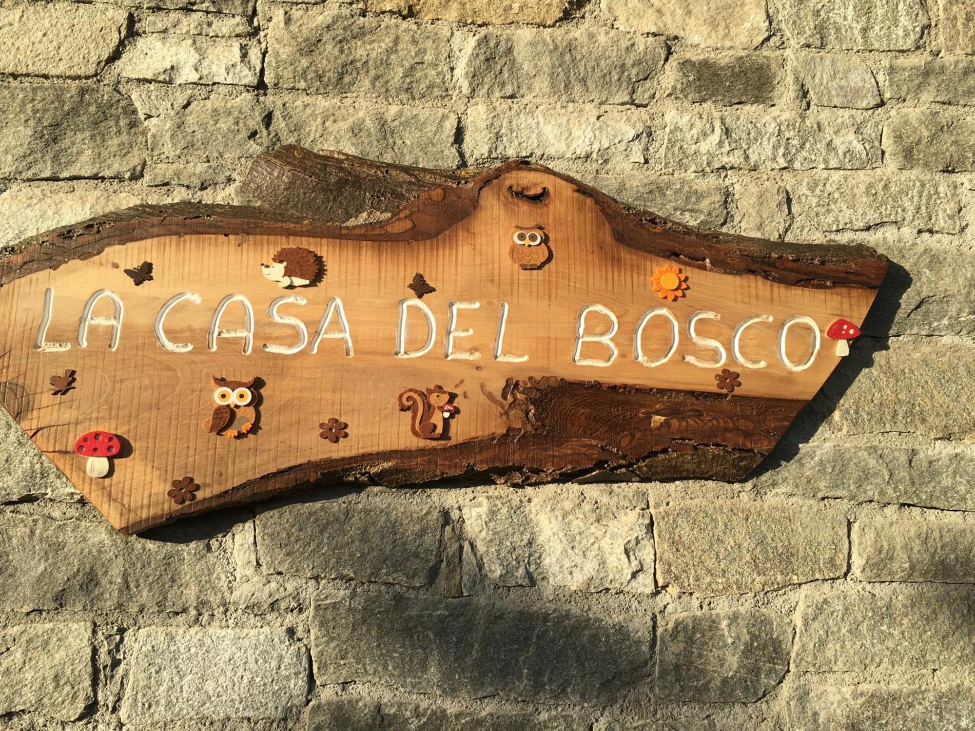 Ferienwohnung La Casa Del Bosco Aosta Exterior foto